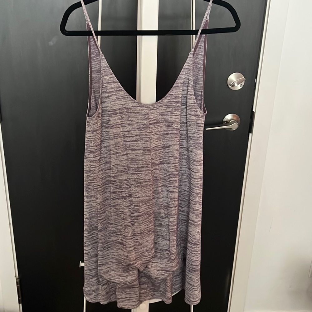 Like new aritzia Wilfred purple mini tank dress - medium